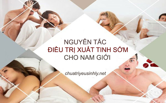 Nguyên tắc điều trị xuất tinh sớm