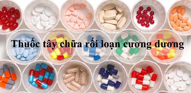 Uống thuốc tây chữa rối loạn cương dương hiệu quả