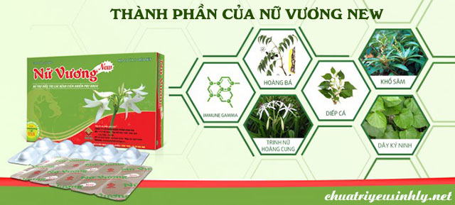 Thành phần của thuốc Nữ Vương