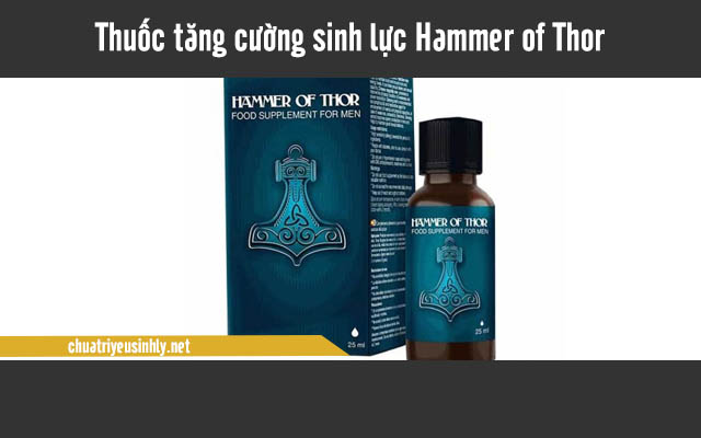 Hammer Of Thor giúp cải thiện tình trạng yếu sinh lý ở nam giới