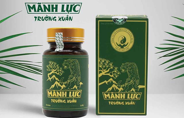 Bài thuốc chữa yếu sinh lý nam Mãnh lực trường xuân