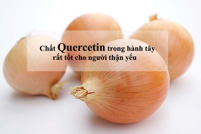 Ăn hành rất tốt cho bệnh nhân thận yếu