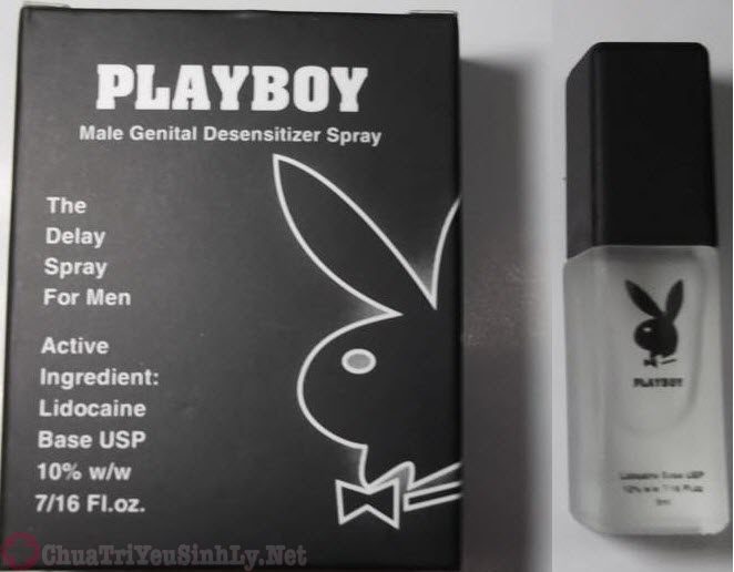 Chai xịt chống xuất tinh sớm Playboy có hiệu quả không?