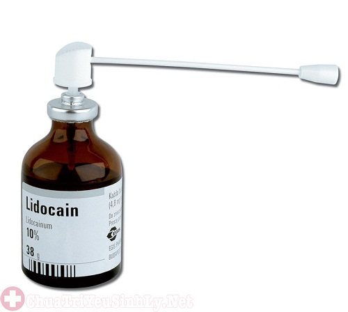 Chai xịt chống xuất tinh sớm Lidocain 