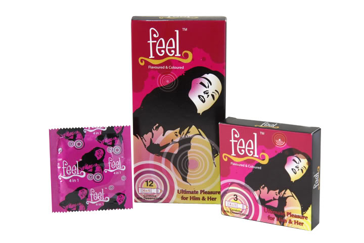 Bao cao su chống xuất tinh sớm Feel 4 in 1