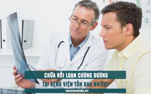 Chi phí chữa rối loạn cương dương