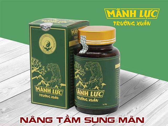 Mãnh lực trường xuân là bài thuốc đông y chữa yếu sinh lý hiệu quả