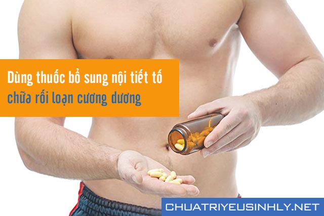Rối loạn cương dương và cách điều trị bằng thuốc bổ sung nội tiết tố