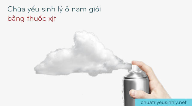 Thuốc xịt là một trong những loại thuốc chữa yếu sinh lý nam giới hiệu quả nhất
