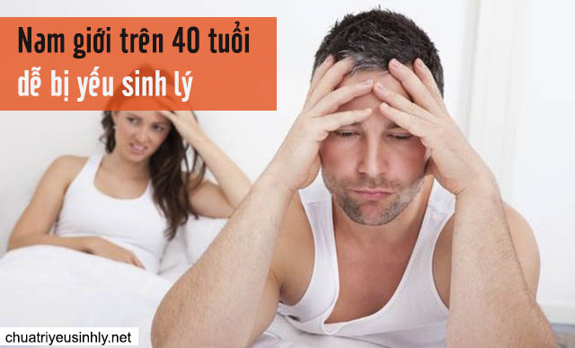 yếu sinh lý ở nam giới là gì