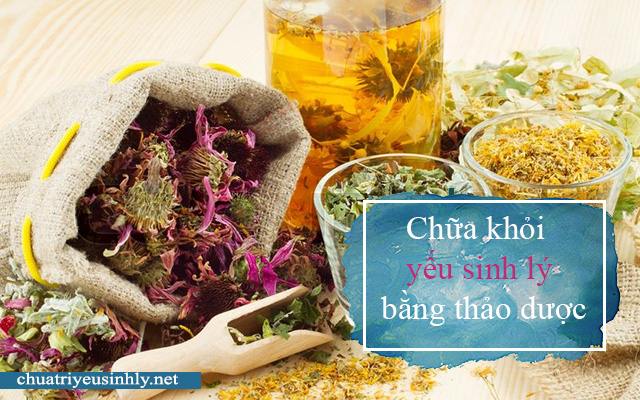 thảo dược chữa yếu sinh lý