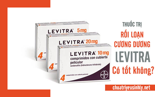 Thuốc rối loạn cương dương levitra