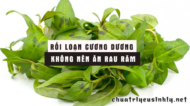 bị rối loạn cương dương không nên ăn gì