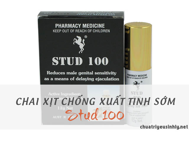 Chai xịt chống xuất tinh sớm Stud 100