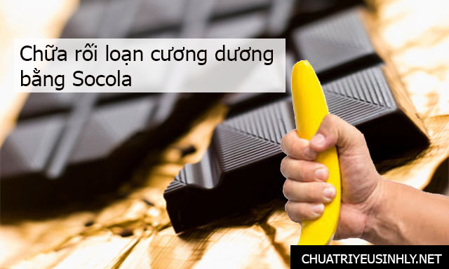 Socola là thực phẩm chữa rối loạn cương dương