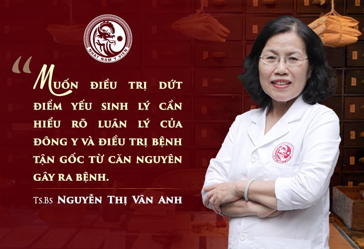 Bác sĩ Vân Anh chia sẻ cách điều trị hiệu quả