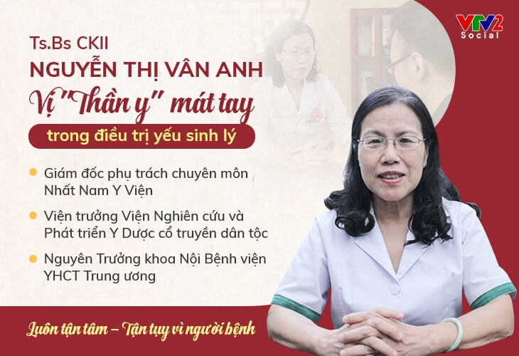 Bác sĩ Vân Anh - người có hơn 40 năm kinh nghiệm điều trị bệnh theo YHCT