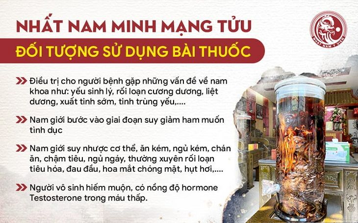 Đối tượng sử dụng bài thuốc