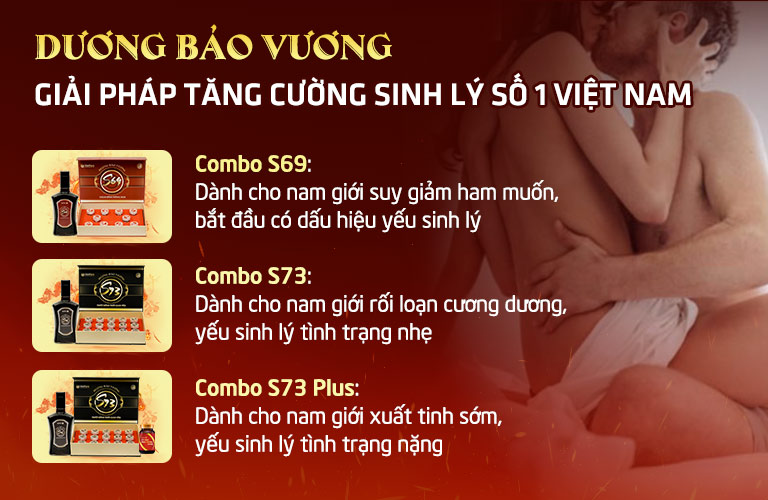 3 phiên bản của bài thuốc sinh lý Dương Bảo Vương