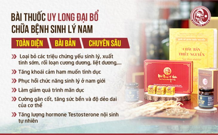 Công dụng của bài thuốc Uy Long Đại Bổ