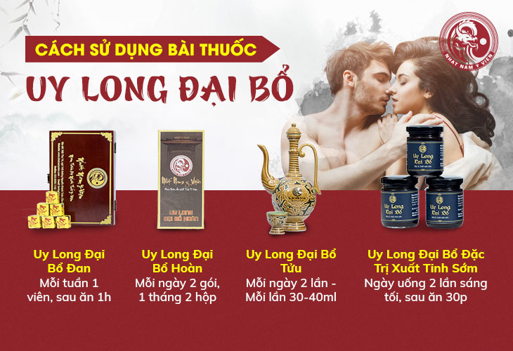 Cách dùng bài thuốc Uy Long Đại Bổ