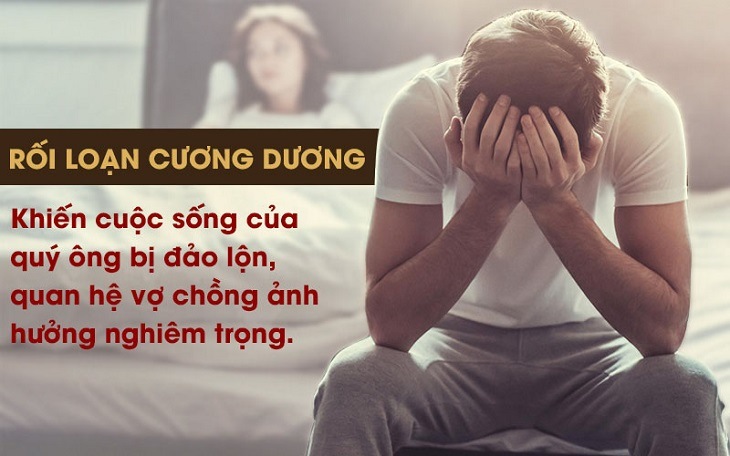 Rối loạn cương dương ảnh hưởng đến đời sống tình dục