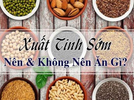 Xuất tinh sớm nên ĂN GÌ, KIÊNG GÌ? [10 gợi ý TỐT NHẤT] giúp phái mạnh “yêu lâu hơn”