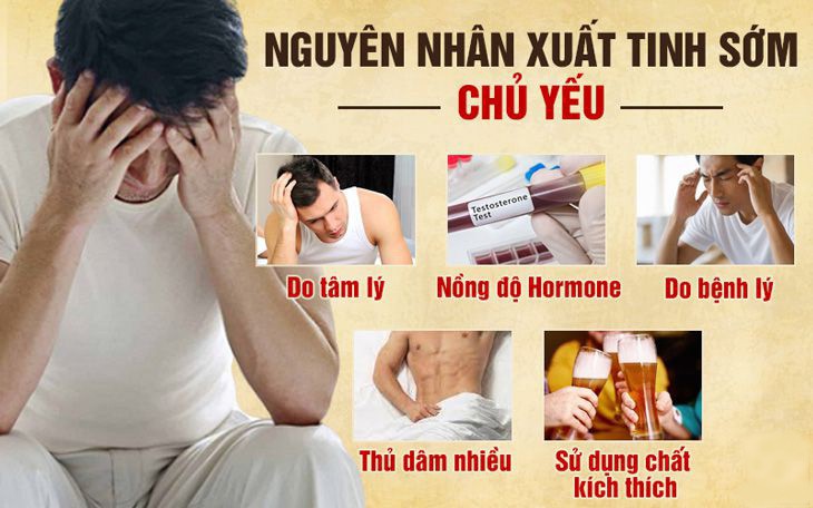 Nguyên nhân hàng đầu gây ra bệnh xuất tinh sớm